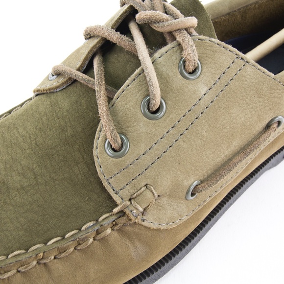 Sperry x J. Crew 3 Eye Leather Boat Shoe Top Sider - Picture 10 of 10
